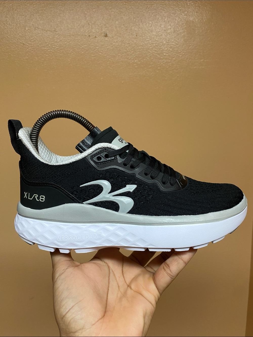 Gravity Defyer G-Defy XLR8 Women’s Running Sneakers “Black White Silver” Size 7 - Picture 4 of 17